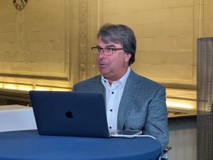John Furrier, executive analyst at theCUBE Research speaks during the theCUBE + NYSE: Mixture of Experts series.