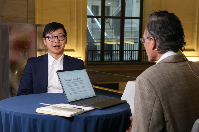 Kevin Tian, co-founder and CEO of Doppel talks to theCUBE during the theCUBE + NYSE: Mixture of Experts series.