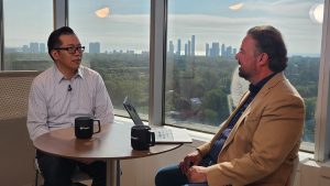 Geoffrey Ng, chief AI and trust officer of Prophix Software Inc., talks with theCUBE about autonomous finance during “The Future of Finance. Revealed.” event – 2025.
