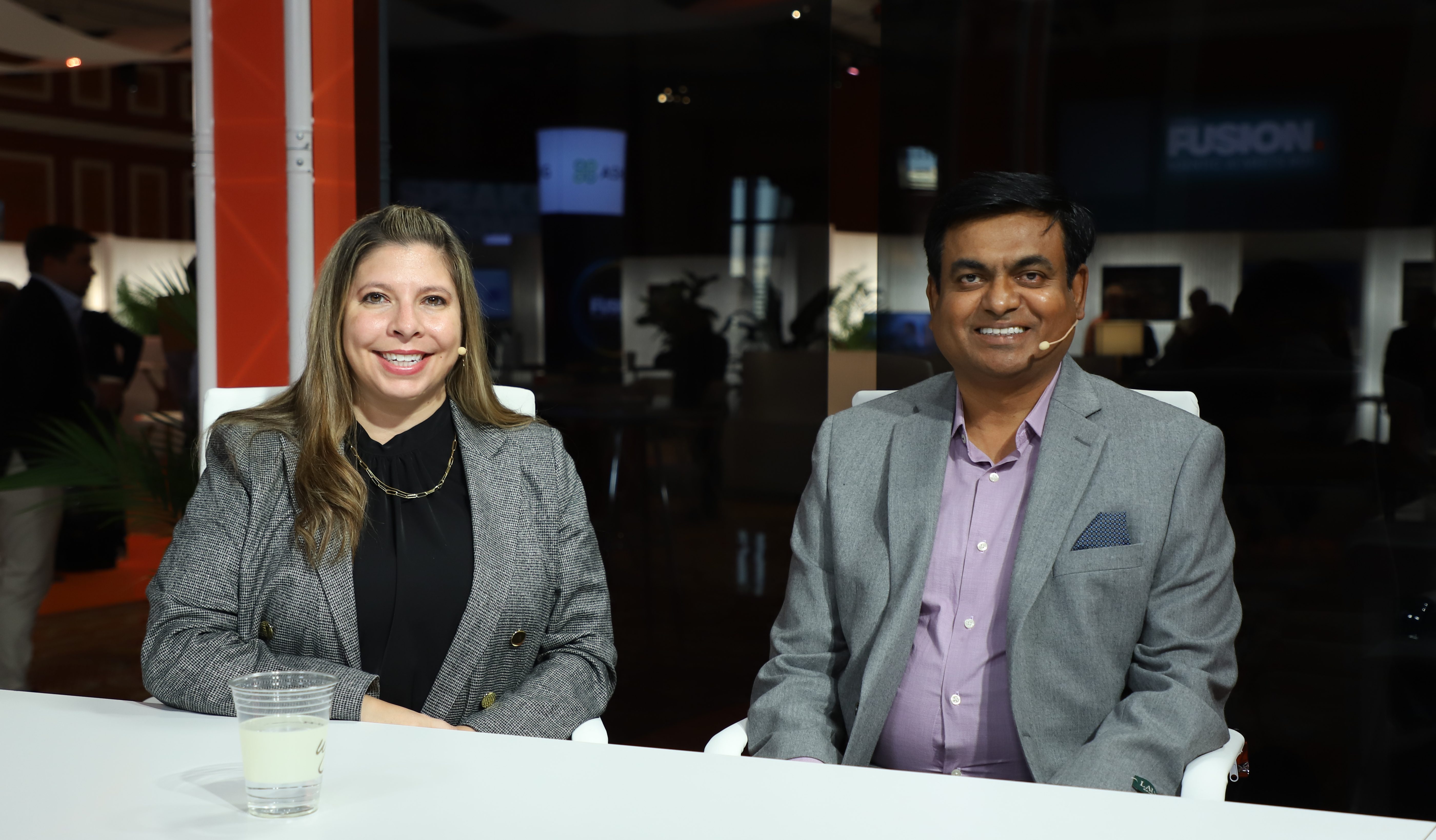 Mariesa Coughanour, head of advisory, North American delivery and mindshare for automation and agentic AI at Cognizant Technology Solutions Corp., and Venkat Bhaskara, director of automations and AgentOps at Pearson Education Ltd., talk with theCUBE about automation and operational efficiency in the era of agentic AI - UiPath Fusion 2025.