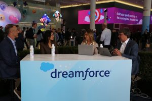 Paul Drews, managing director at Salesforce Ventures, and May Habib, co-founder and chief executive officer of Writer Inc., talk with theCUBE about enterprise AI at Dreamforce 2025.