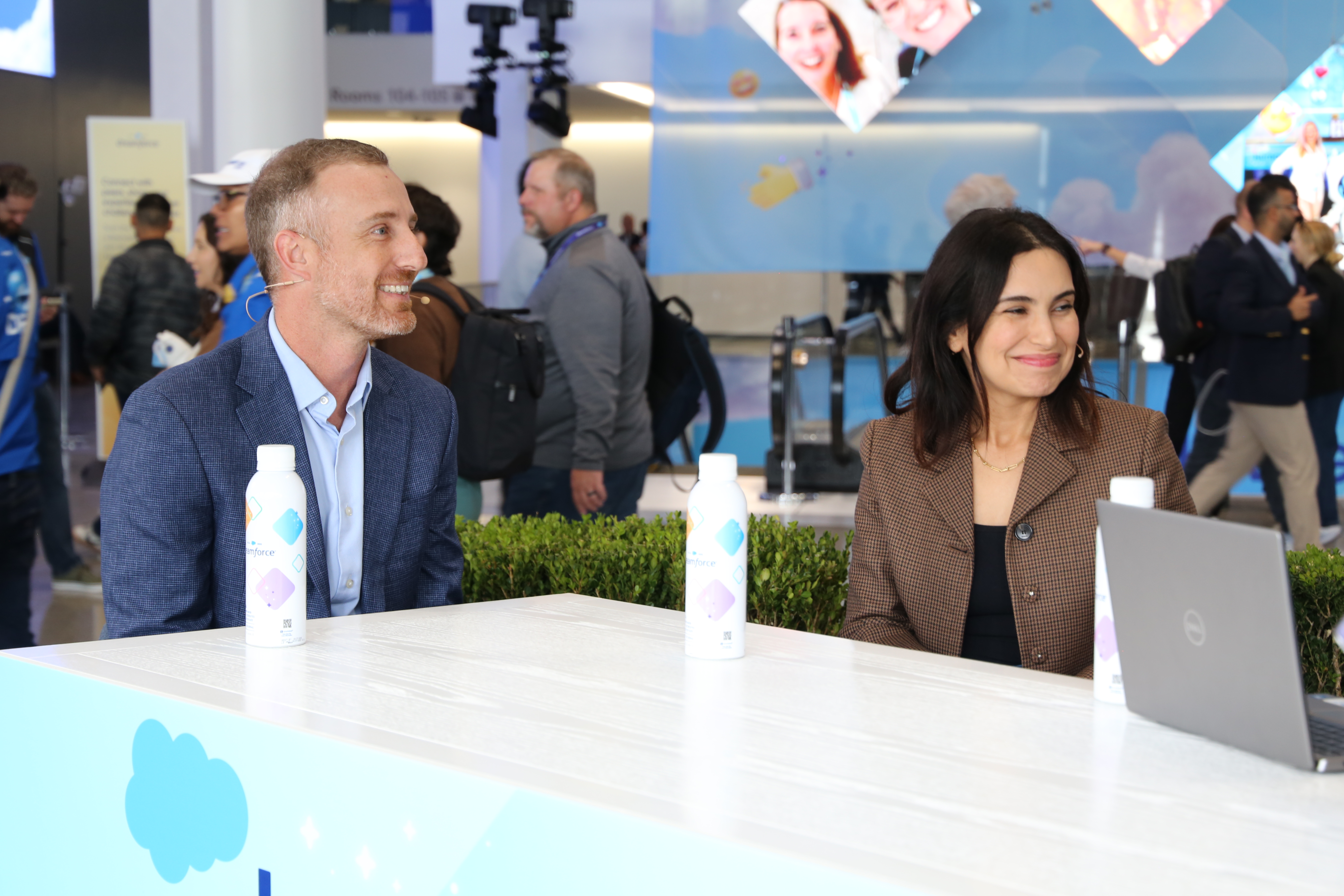 Paul Drews, managing director at Salesforce Ventures, and May Habib, co-founder and chief executive officer of Writer Inc., talk with theCUBE about enterprise AI at Dreamforce 2025.