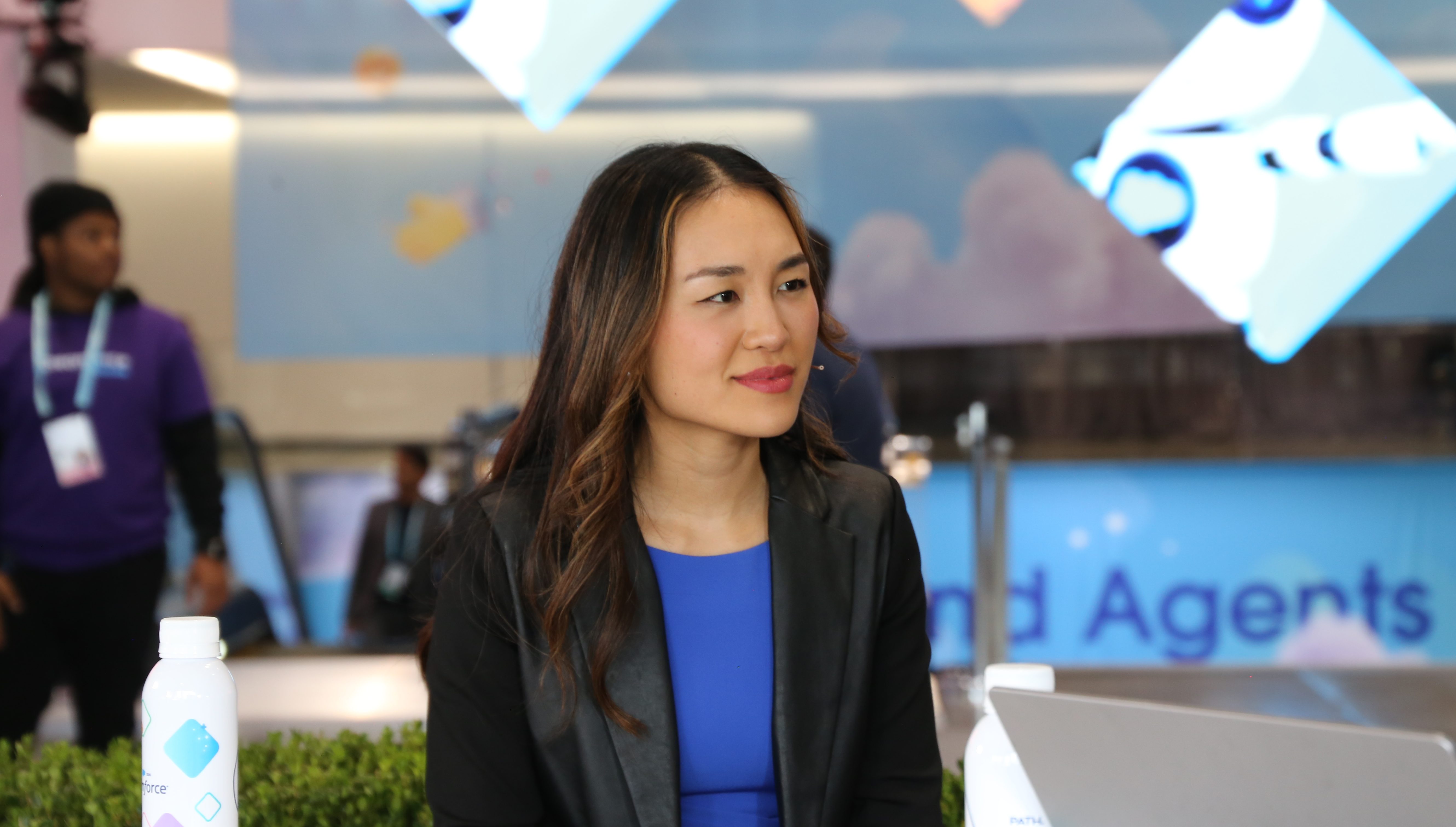 Nancy Xu, vice president of AI and Agentforce at Salesforce Inc., talks with theCUBE about AI agents at Dreamforce 2025.