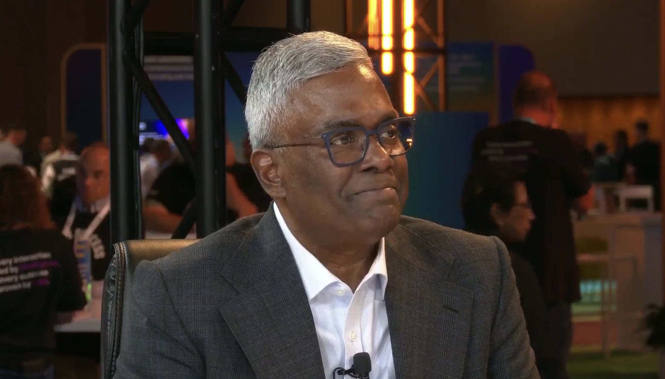 George Kurian, chief executive officer of NetApp Inc., discusses the importance of data-first architecture at NetApp Insight 2025