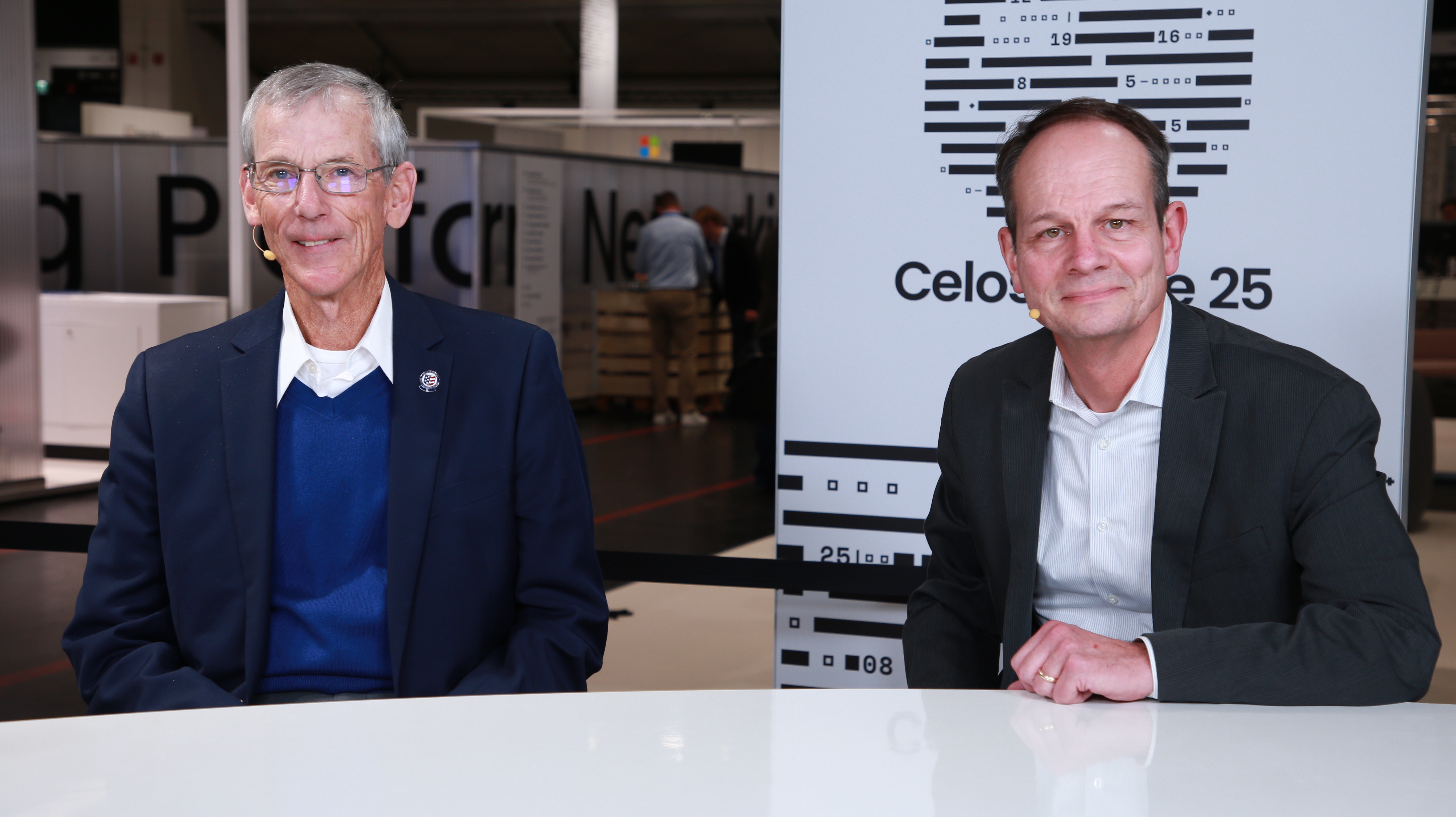 Robert M. Speer, former acting secretary of the Army at the U.S. Department of War, and Tom Steffens, former deputy chief financial officer at the U.S. Department of War, talk with theCUBE about business insights during Celosphere 25.