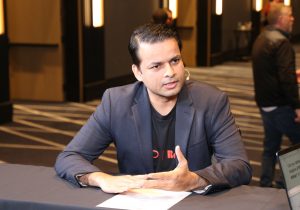 Amit Sharma, president of manufacturing ERP at QAD Inc., talks with theCUBE about agentic AI and manufacturing ERP at QAD Champions of Manufacturing 2025.