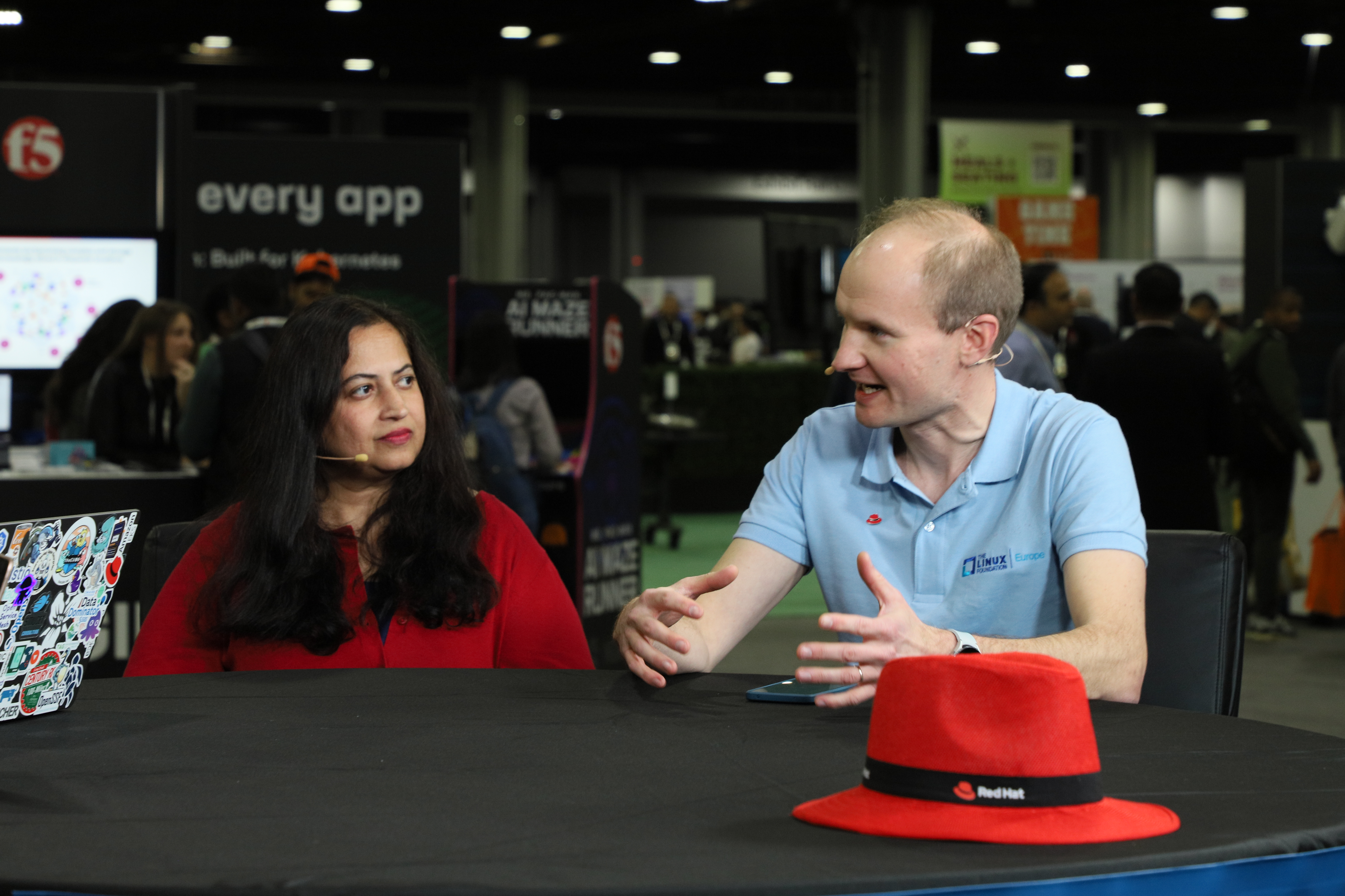 Anjali Telang, senior principal product manager of OpenShift Security and Identity at Red Hat and Roman Zhukov, principal security community architect, Open Source Program Office, at Red Hat, talk with teCUBE during KubeCon + CloudNativeCon NA 2025 about the critical role of zero-trust AI and how Red Hat is pioneering its implementation.