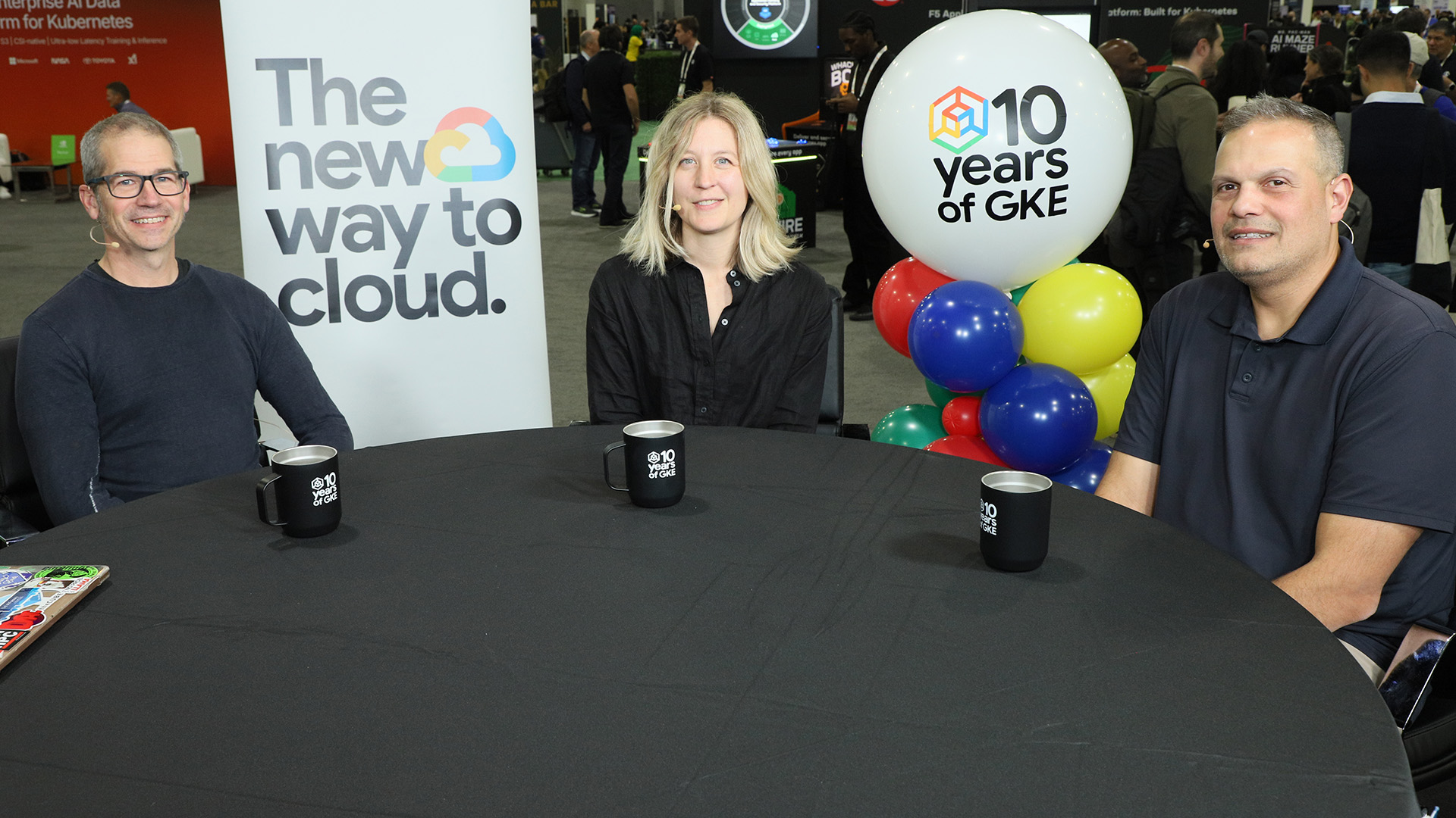 Jago Macleod, Gari Singh and Kate Holterhoff discuss GKE scalability and AI workloads with theCUBE at KubeCon + CloudNativeCon North America 2025.
