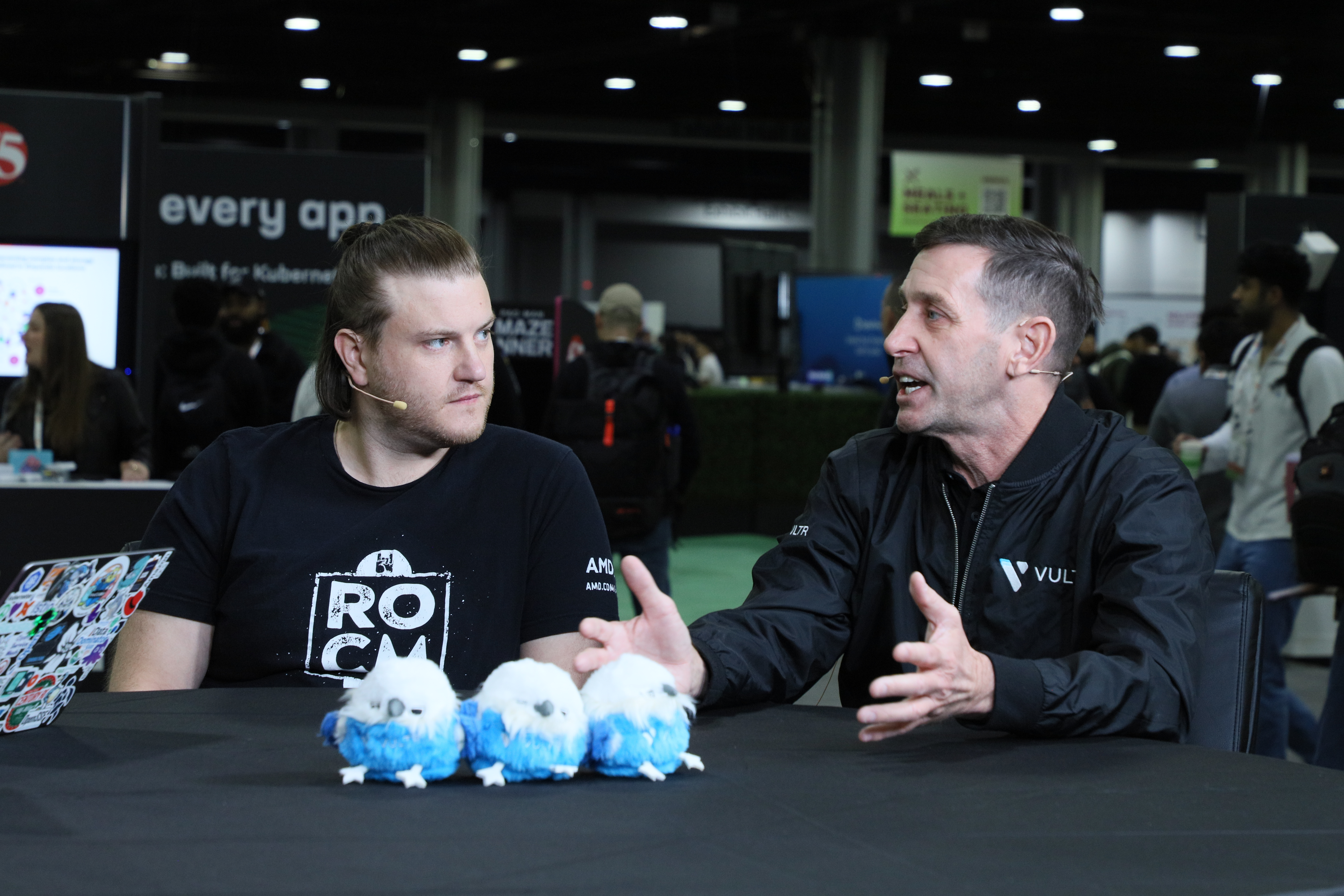 Kevin Cochrane, chief marketing officer of Vultr, and Aleks Shargorodskiy, strategic partnerships at AMD, talk about marrying AMD's CPUs with Vultr's cloud infrastructure at KubeCon NA 2025.