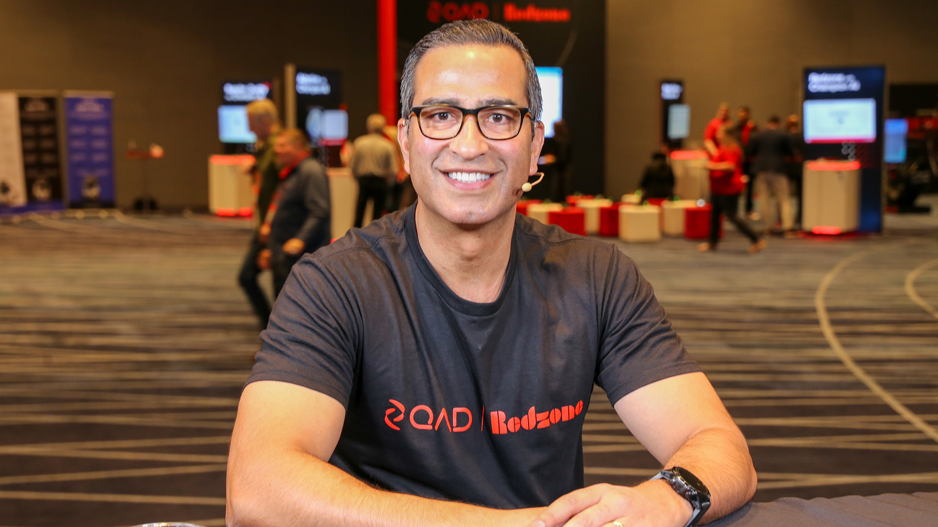 Sanjay Brahmawar of QAD Inc. discusses AI in manufacturing with theCUBE at QAD Champions of Manufacturing 2025.