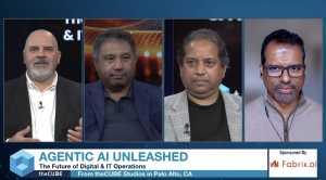 Shailesh Manjrekar of Fabrix.ai and Papi Menon of Outshift by Cisco discuss the development and deployment of an enterprise-grade AI pltaform with theCUBE at Agentic AI Unleashed: The Future of Digital & IT Operations 2025.