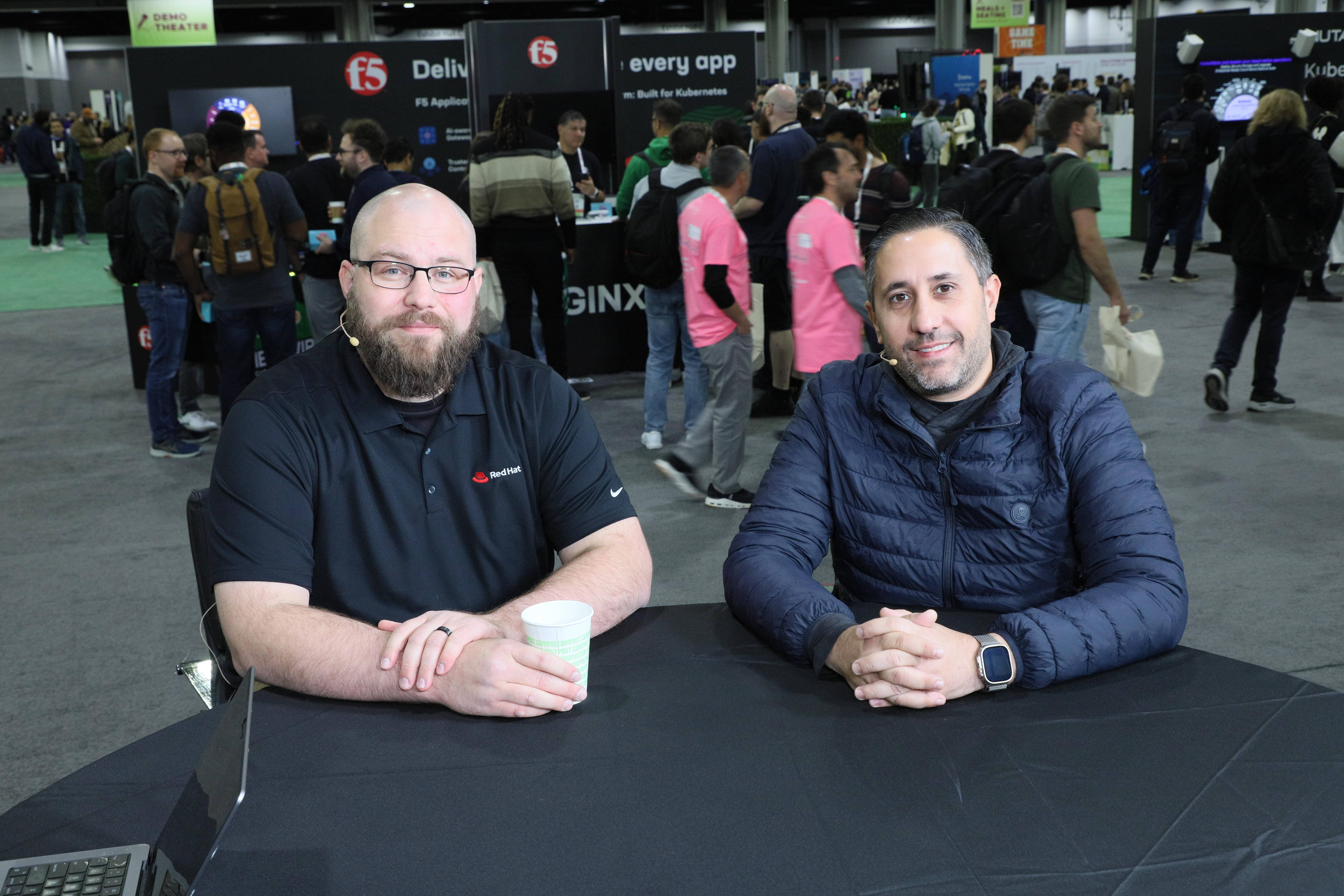 Shane Utt, senior principal software engineer at Red Hat, and Jimmy Alvarez, senior principal product marketing manager at Red Hat, talk with theCUBE about AI workloads during KubeCon + CloudNativeCon NA 2025.