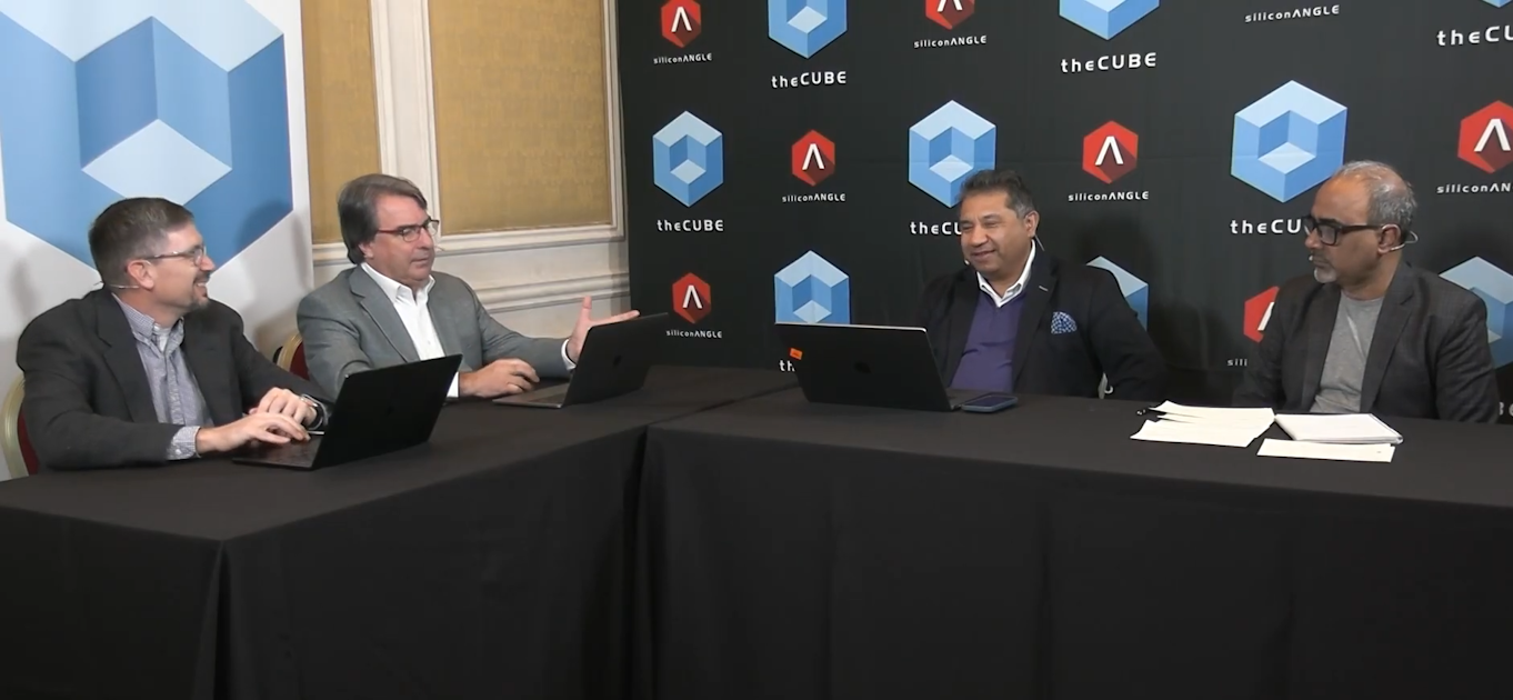 TheCUBE’s John Furrier and Paul Nashawaty talk to Zeus Kerravala, founder and principal analyst at ZK Research, and Sarbjeet Johal, founder and CEO of Stackpane, about agentic infrastructure during the day 1 keynote analysis at AWS reInvent 2025.