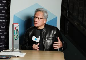 Nvidia's Jensen Huang talks with theCUBE about the AI semiconductor boom and the future of AI factories at the GSA Awards Celebration.