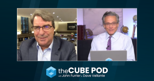 John Furrier and Dave Vellante discuss how AI is boosting Google's market value, Alphabet's $4T market value, Nvidia's ongoing dominance over the AI market and AI's impact on the retail sector on the latest episode of theCUBE Pod.