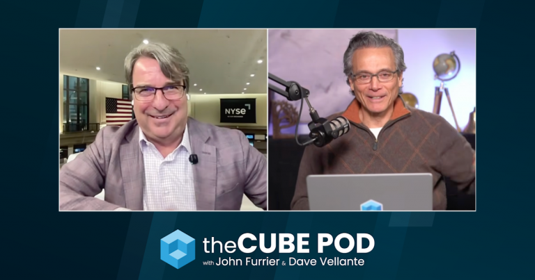 John Furrier and Dave Vellante discuss the AI spending frenzy and enterprise ROI in the latest episode of theCUBE Pod.