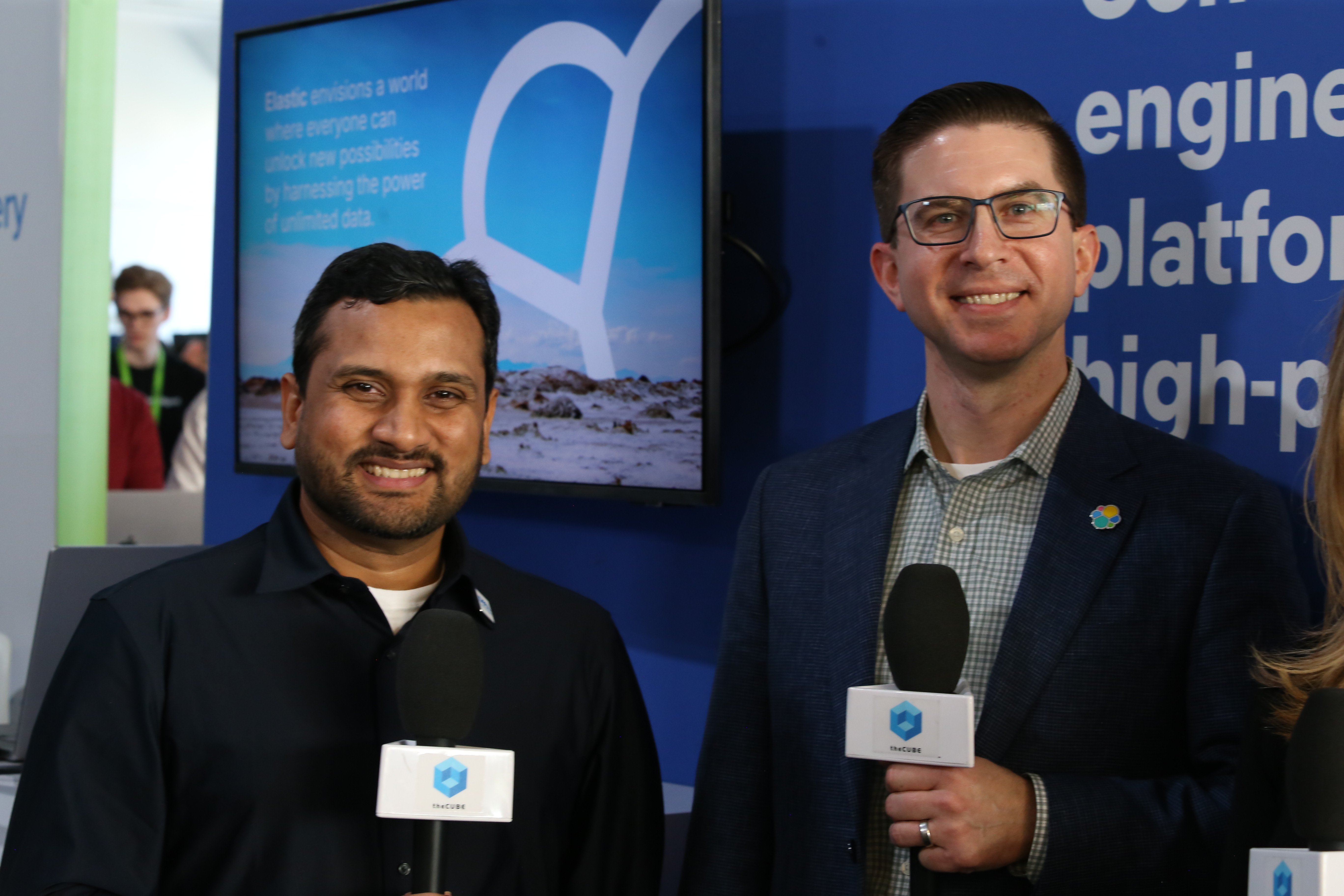 Vrashank Jain, director of product at Dell, and Steve Kearns, general VP and general manager of search at Elastic, talk to theCUBE about enterprise data transformation. — Nvidia GTC AI Conference & Expo 2026
