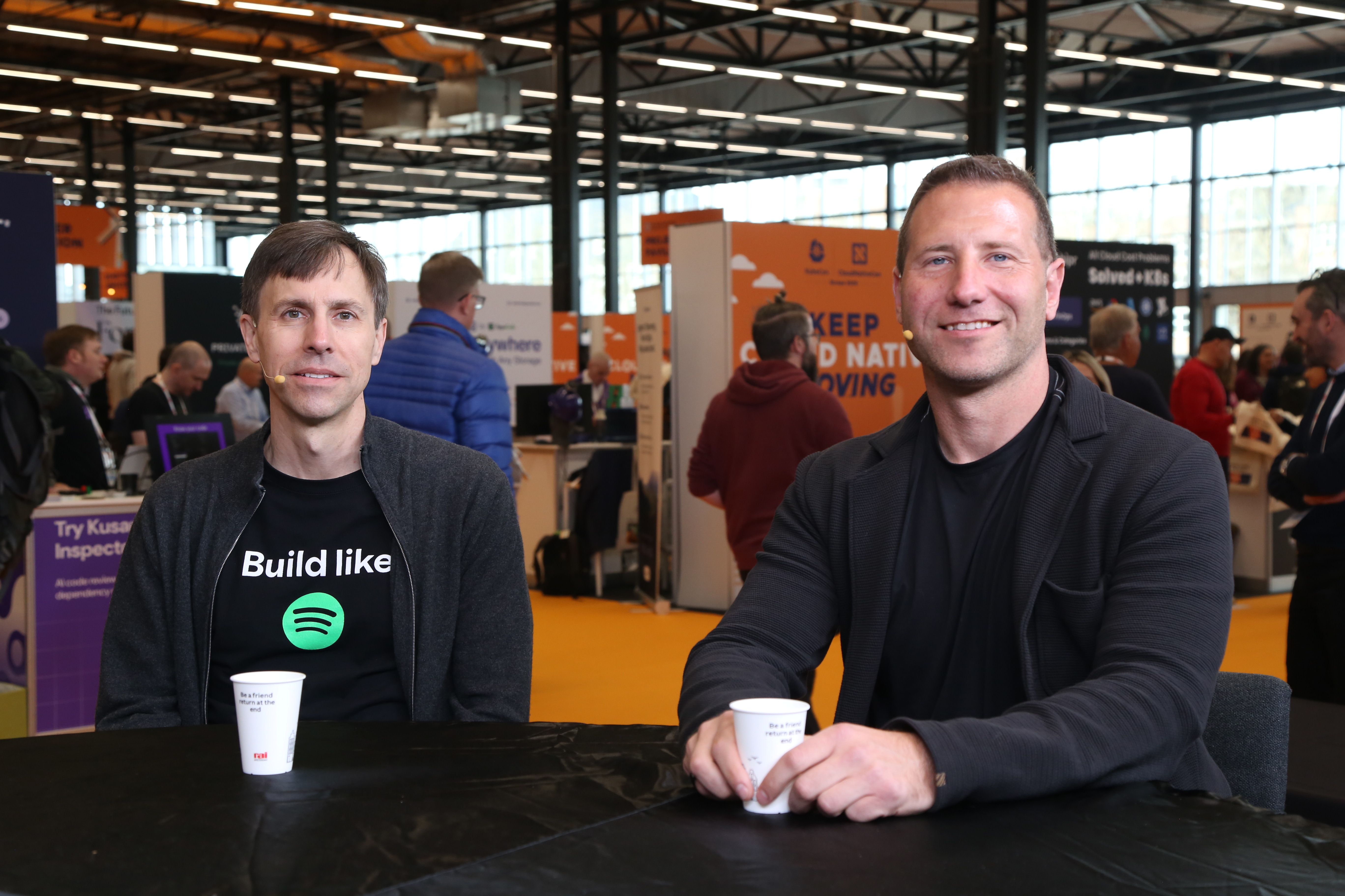 Tyson Singer, SVP and head of technology and platforms at Spotify, and Chris Aniszczyk, CTO of the CNCF, talk to theCUBE about Backstage, platform engineering and the incoming agentic wave at KubeCon + CloudNativeCon EU 2026