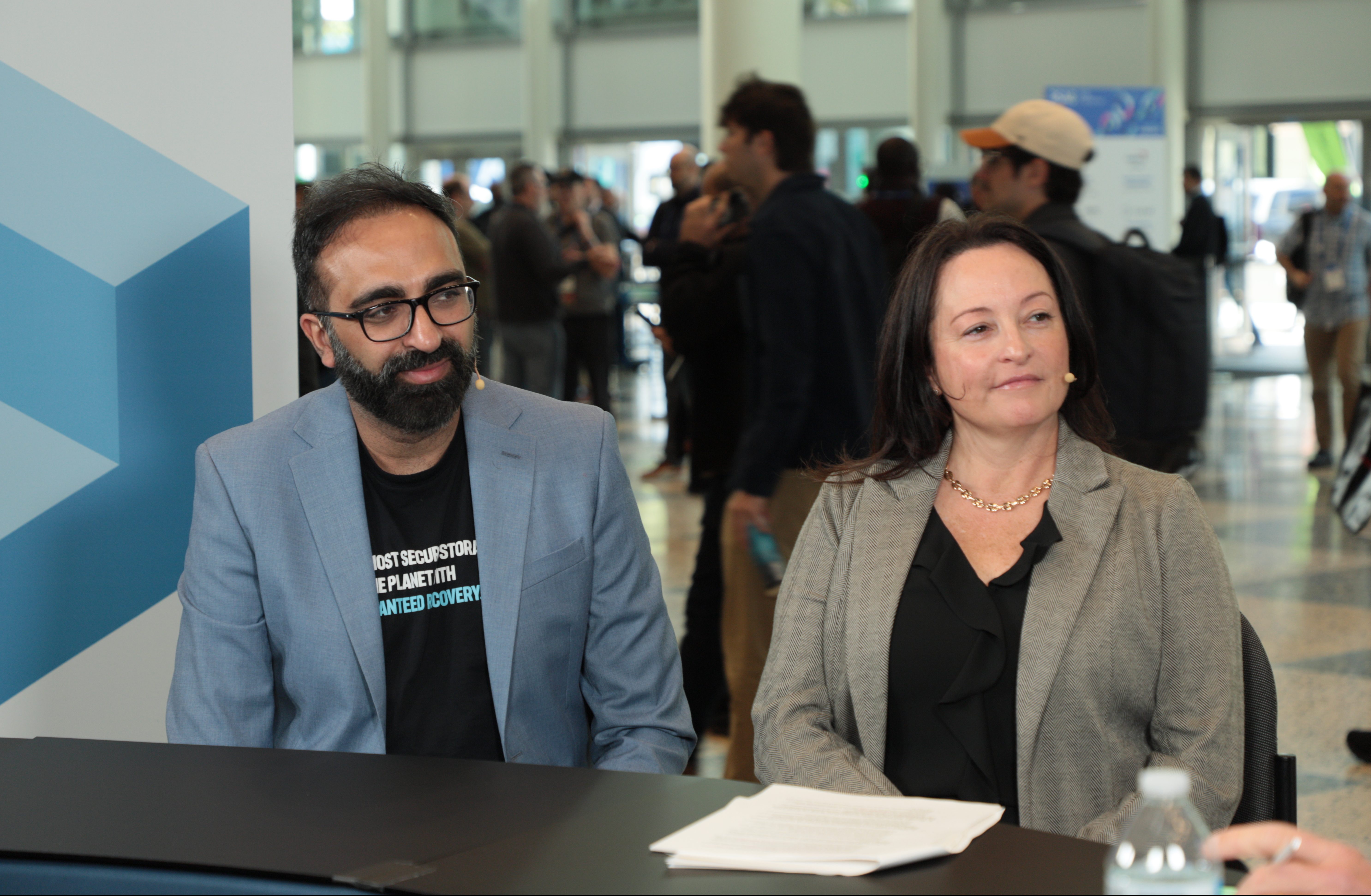 Michelle Graff, senior vice president of global partners and channels at Commvault Systems Inc and Gagan Gulati, senior vice president and general manager for Data Service at NetApp Inc discussed developing a cyber resilience strategy during the RSAC 2026 Conference.