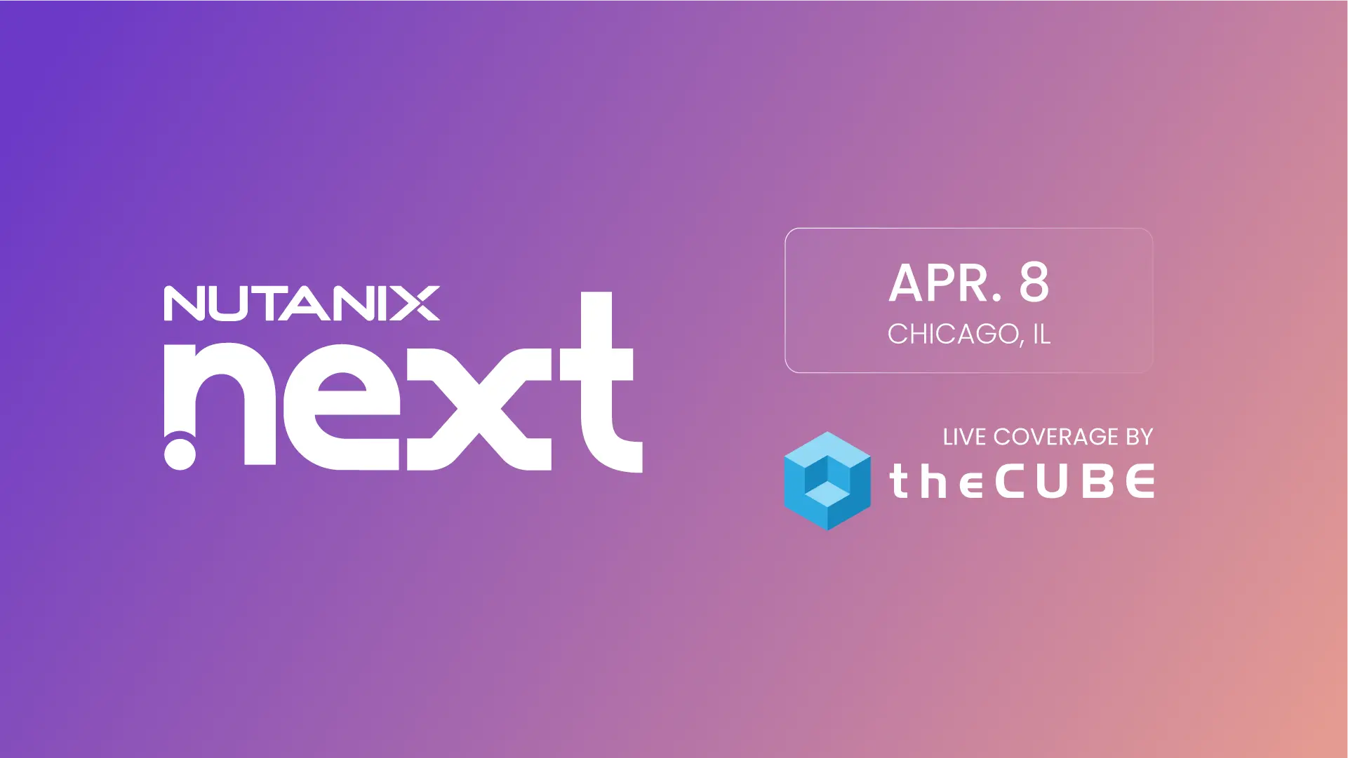 Join theCUBE for insights on enterprise AI infrastructure across hybrid multicloud, agentic AI and modern app delivery at Nutanix .NEXT.