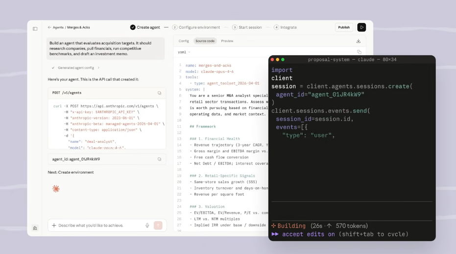 Anthropic launches Claude Managed Agents to speed up AI agent development