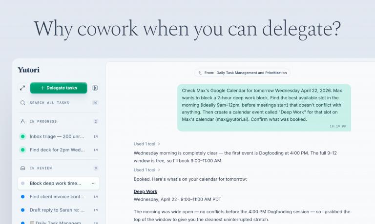 Yutori launches Delegate to turn AI agents into proactive web workers ...