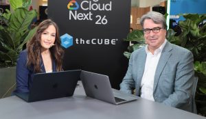 TheCUBE's John Furrier and Alison Kosik conduct a day one keynote assessing the agent control plane battleground. during Google Cloud Next 2026.