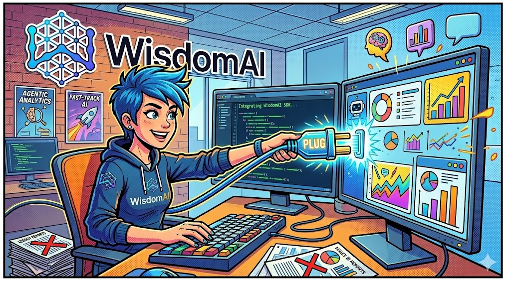 WisdomAI brings plug-and-play conversational AI analytics capabilities to SaaS applications