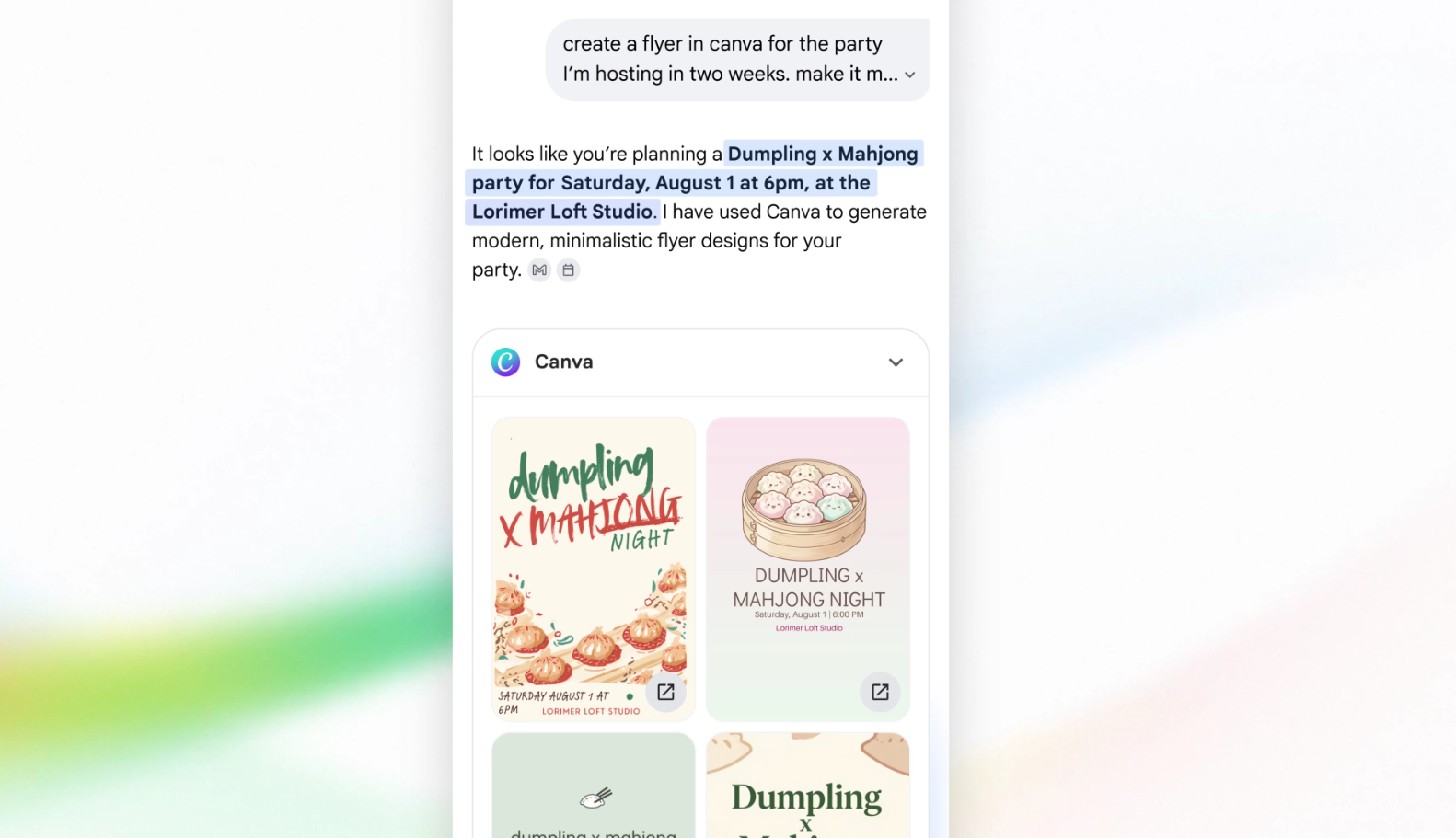 Google AI Mode gets more useful with Canva, Instacart and YouTube app integrations