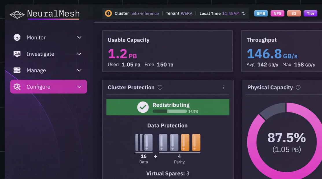 WekaIO revamps its AI data storage platform and unveils its first hardware for agentic workloads