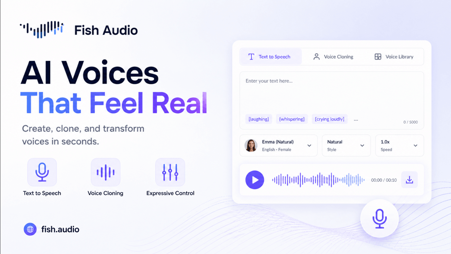 Fish Audio makes a splash after raising $52M seed funding for AI voices