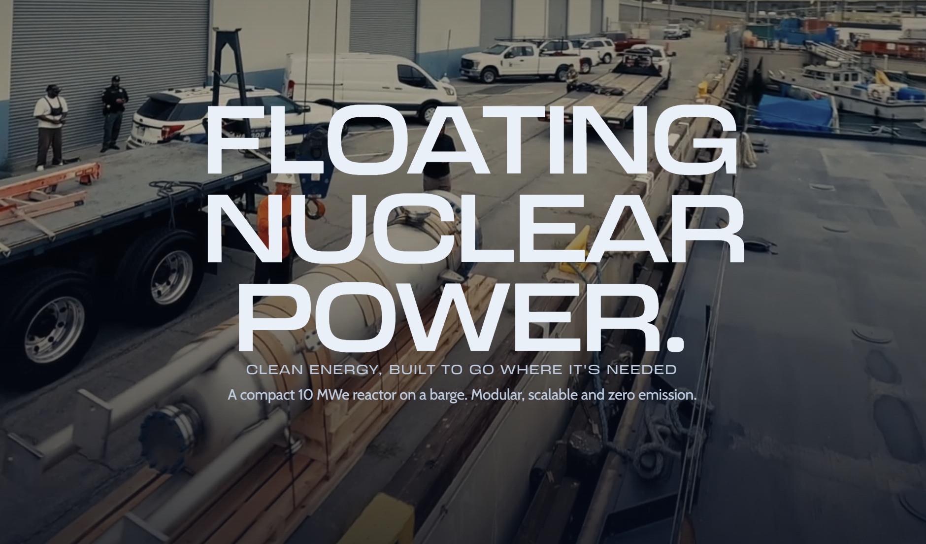 Bluecore Energy raises $10M to put nuclear reactors on barges