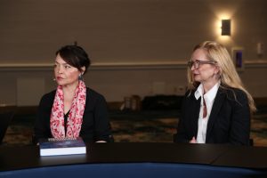 Rika Nakazawa, chief growth officer of EEigenQand Robin Braun, VP of AI business development at HPE, discussed quantum security during Black Hat USA 2026.